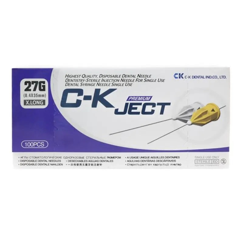 INJECTIENAALD 27G 0,4X35MM. LANG  X100ST.