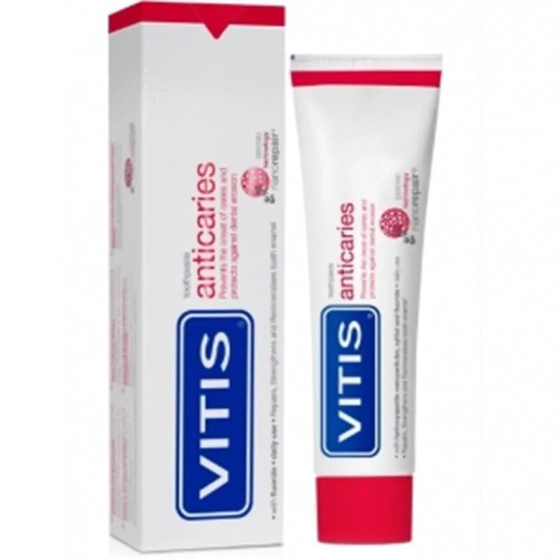 VITIS ANTI CARIES PASTA 12X75ML.