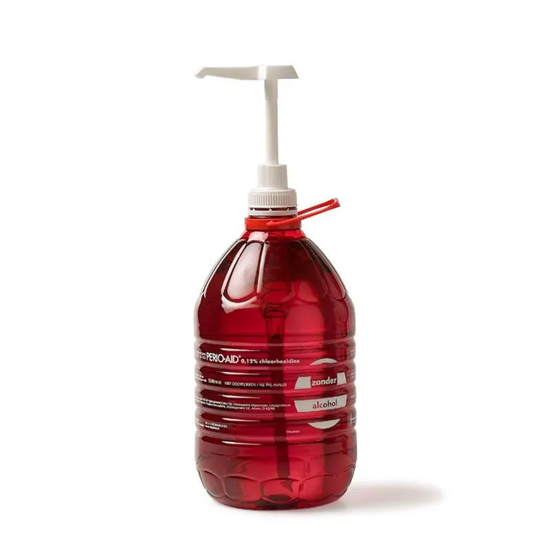 PERIO-AID MONDSPOELING 5LTR. CAN + POMP