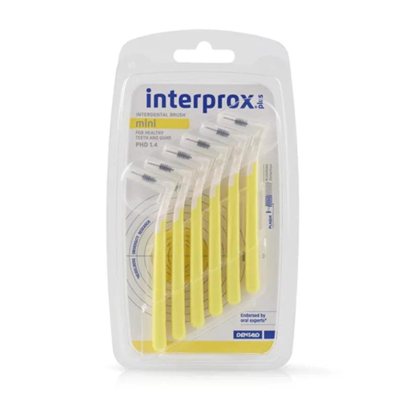 INTERPROX PLUS MINI GEEL 12X6ST.