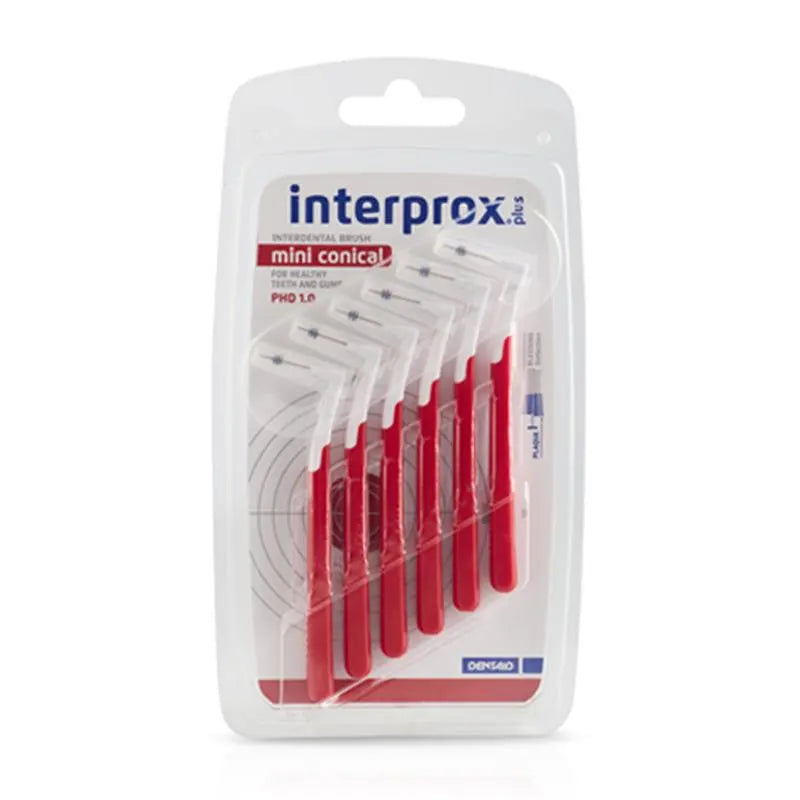 INTERPROX PLUS MINI CONISCH ROOD 12X6ST