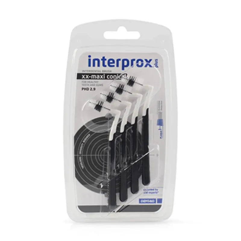 INTERPROX PLUS XX-MAXI ZWART 12X4ST