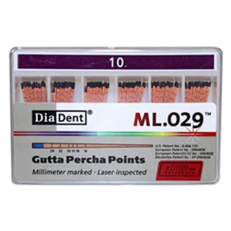 GUTTAPERCHA POINT ML.029 NR.10 X120ST.