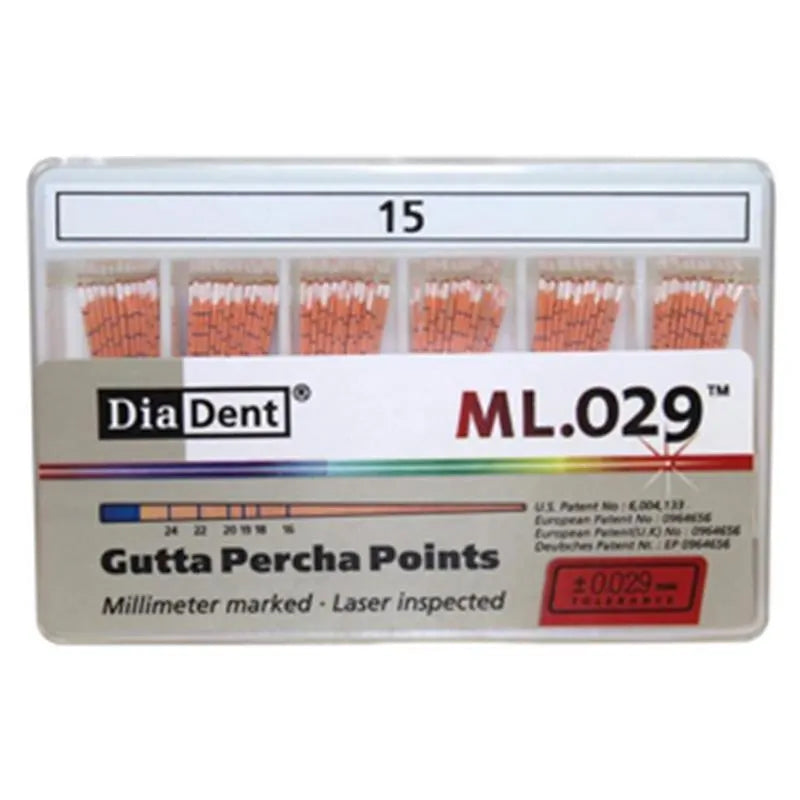 GUTTAPERCHA POINT ML.029 NR.15 X120ST.