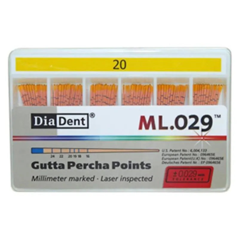 GUTTAPERCHA POINT ML.029 NR.20 X120ST.