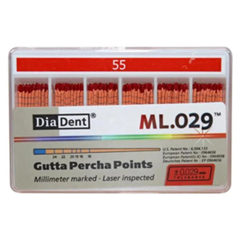GUTTAPERCHA POINT ML.029 NR.55 X120ST.