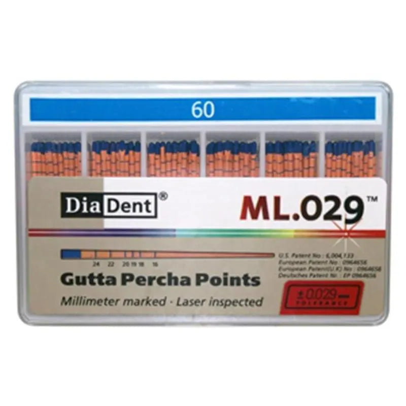 GUTTAPERCHA POINT ML.029 NR.60 X120ST.