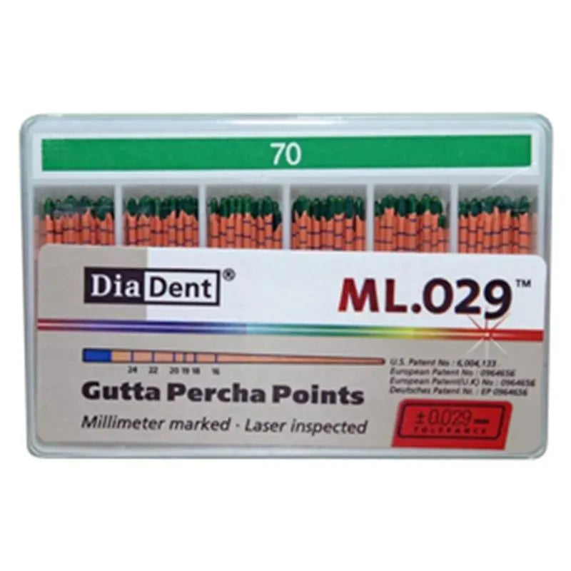 GUTTAPERCHA POINT ML.029 NR.70 X120ST.