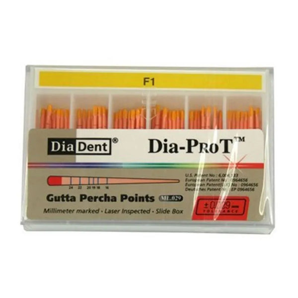 DIA-PROT GUTTA PERCHA POINT F-1 X60ST.