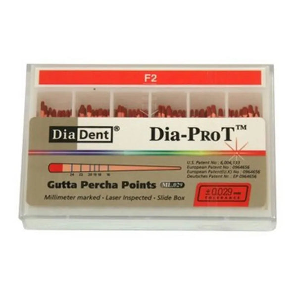 DIA-PROT GUTTA PERCHA POINT F-2 X60ST.