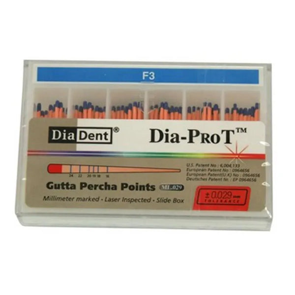 DIA-PROT GUTTA PERCHA POINT F-3 X60ST.