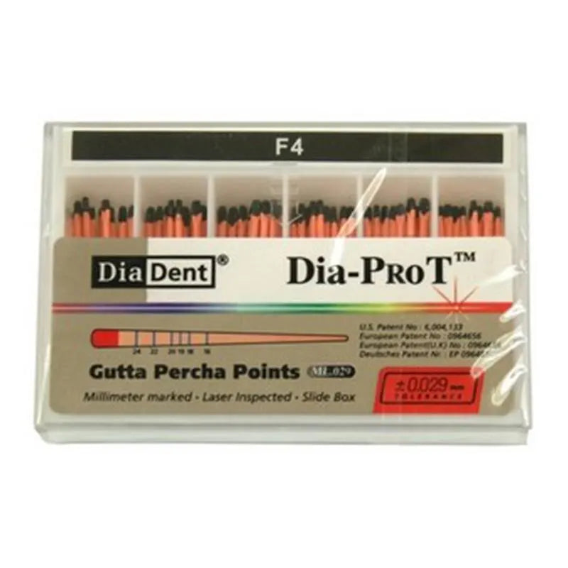 DIA-PROT GUTTA PERCHA POINT F-4 X60ST.