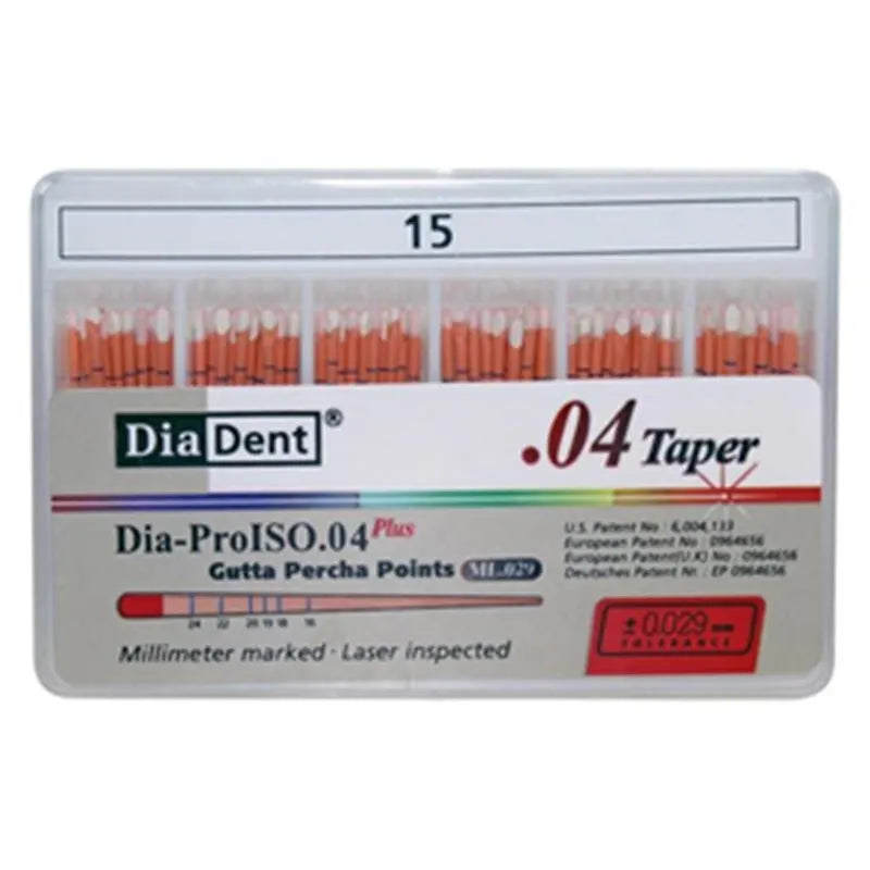 GUTTAPERCHA POINT .04 NR.15  X60ST.