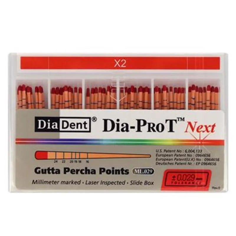 GUTTAPERCHA POINT DIA-PROT NEXT X2 X60ST.