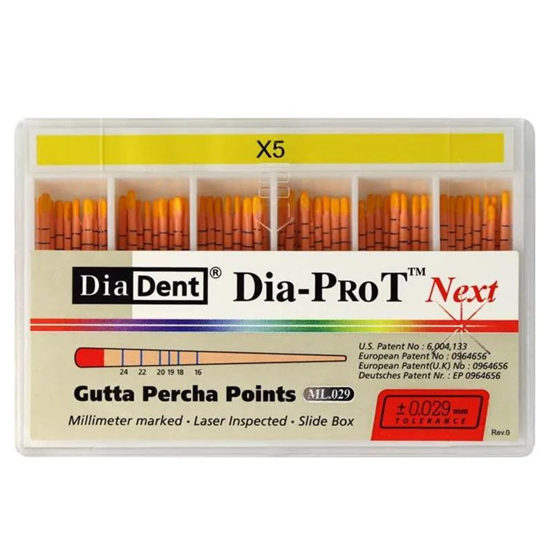 GUTTAPERCHA POINT DIA-PROT NEXT X5 X60ST.