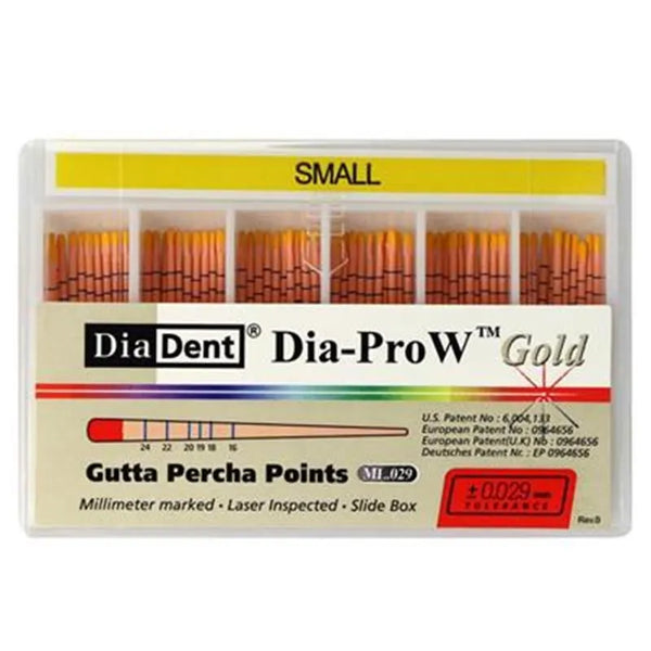 DIA-PRO W GOLD GUTTAPERCHA SMALL X60ST.