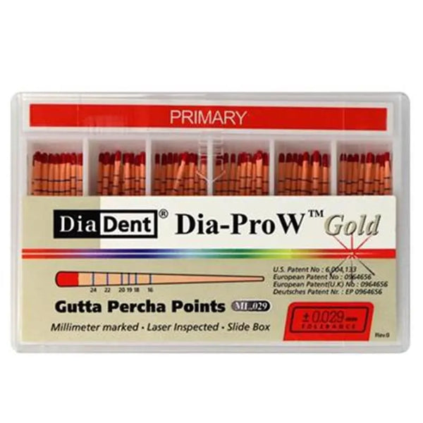 DIA-PRO W GOLD GUTTAPERCHA PRIMARY X60ST.