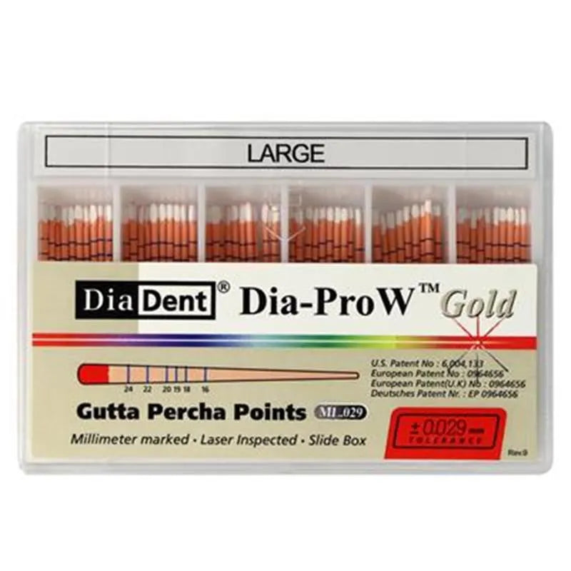 DIA-PRO W GOLD GUTTAPERCHA LARGE X60ST.