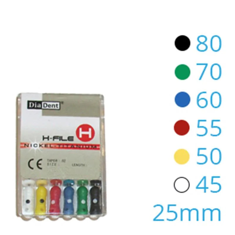 HEDSTROEM VIJL 25MM 045/080 X6ST.