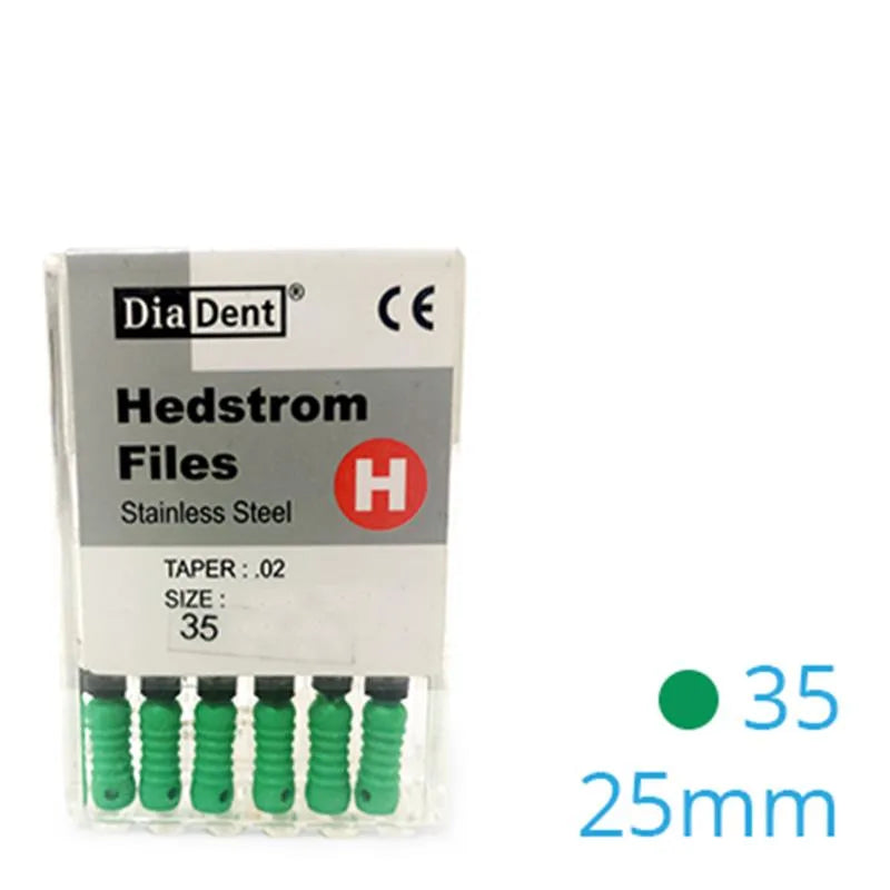 HEDSTROEM VIJL STAINLESS STEEL 25MM 035 X6ST.