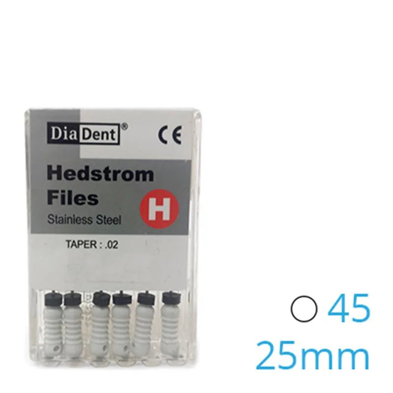 HEDSTROEM VIJL STAINLESS STEEL 25MM 045 X6ST.