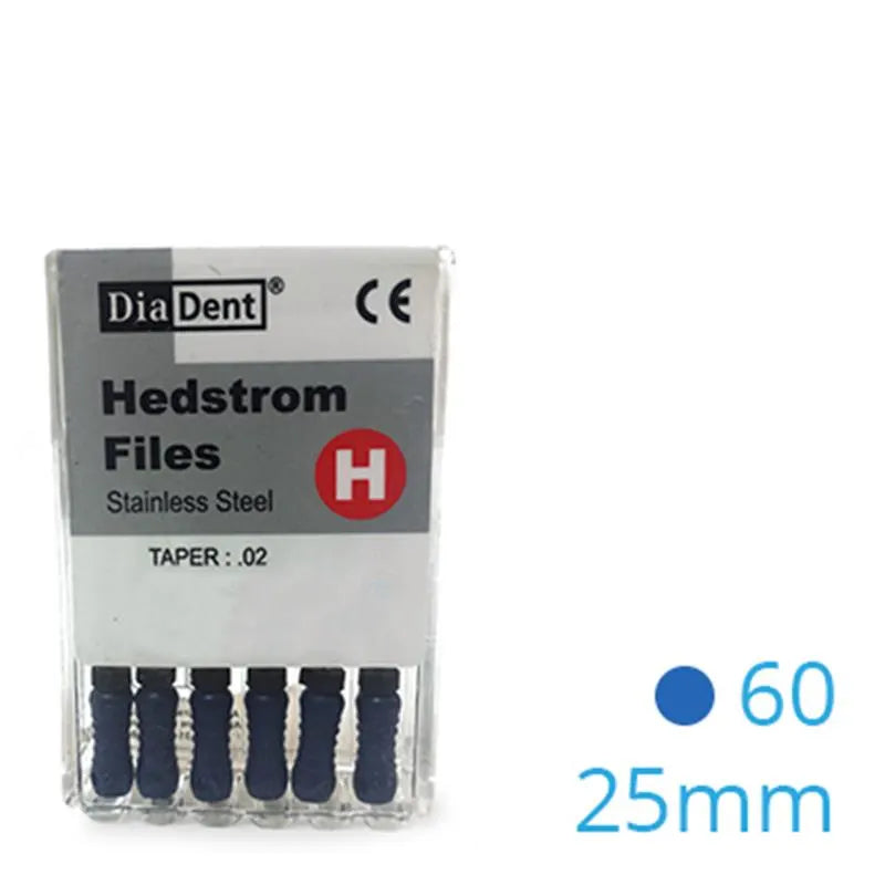 HEDSTROEM VIJL STAINLESS STEEL 25MM 060 X6ST.