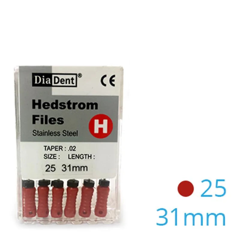 HEDSTROEM VIJL STAINLESS STEEL 31MM 025 X6ST.