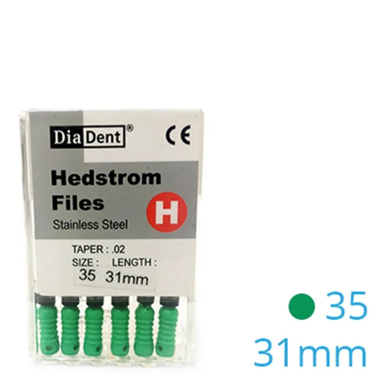 HEDSTROEM VIJL STAINLESS STEEL 31MM 035 X6ST.
