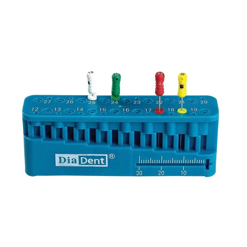 PLASTIC ENDOBLOK (MEETBLOK) BLAUW