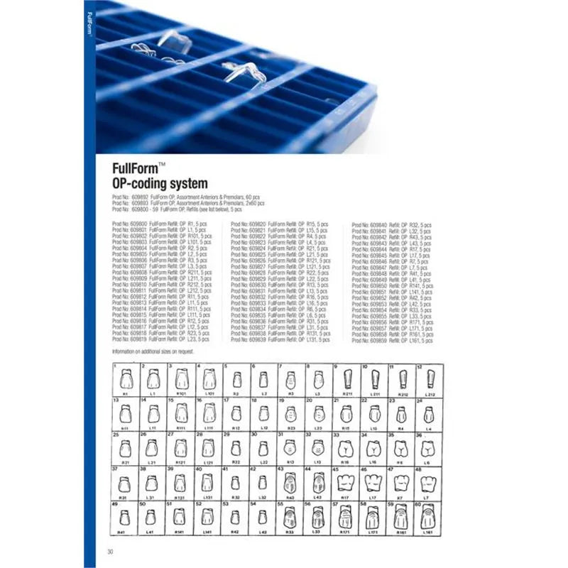 FULLFORM OP-CODING REFILL L6