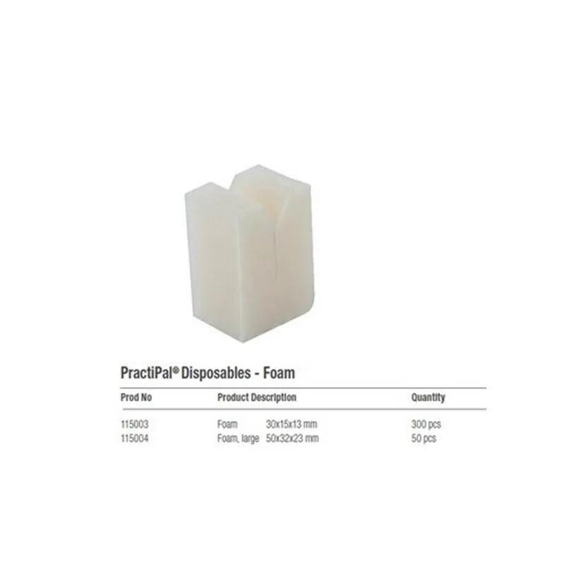 PRACTIPAL FOAM KUSSEN GROOT X50ST.