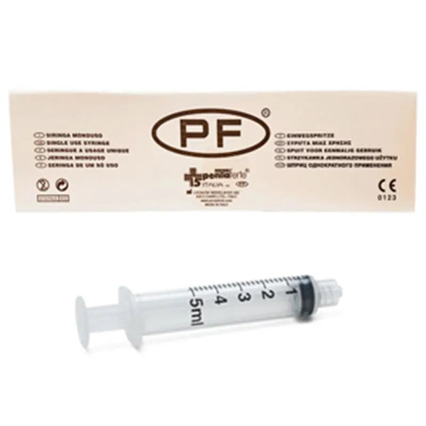DISPOSABLE SPUIT LUER LOCK 5ML. X100ST.