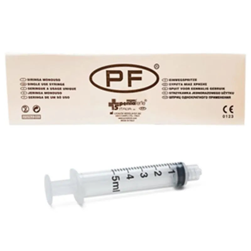 DISPOSABLE SPUIT LUER LOCK 5ML. X100ST.
