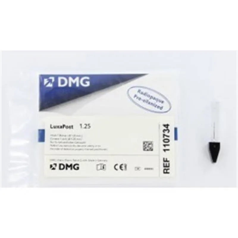 LUXAPOST BOOR 1,25MM. ZWART 110734
