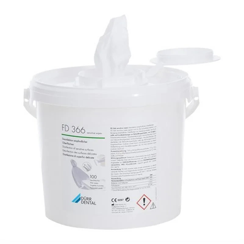 FD 366 SENSITIVE WIPES BOX+100ST