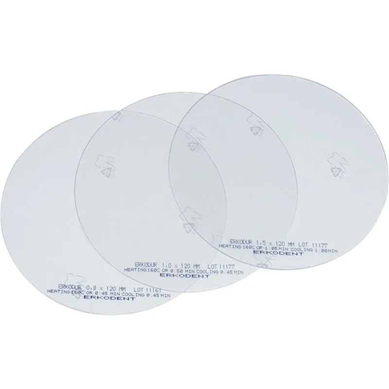 ERKODUR CLEAR 1,0MM. 120MM 524210 X100ST.