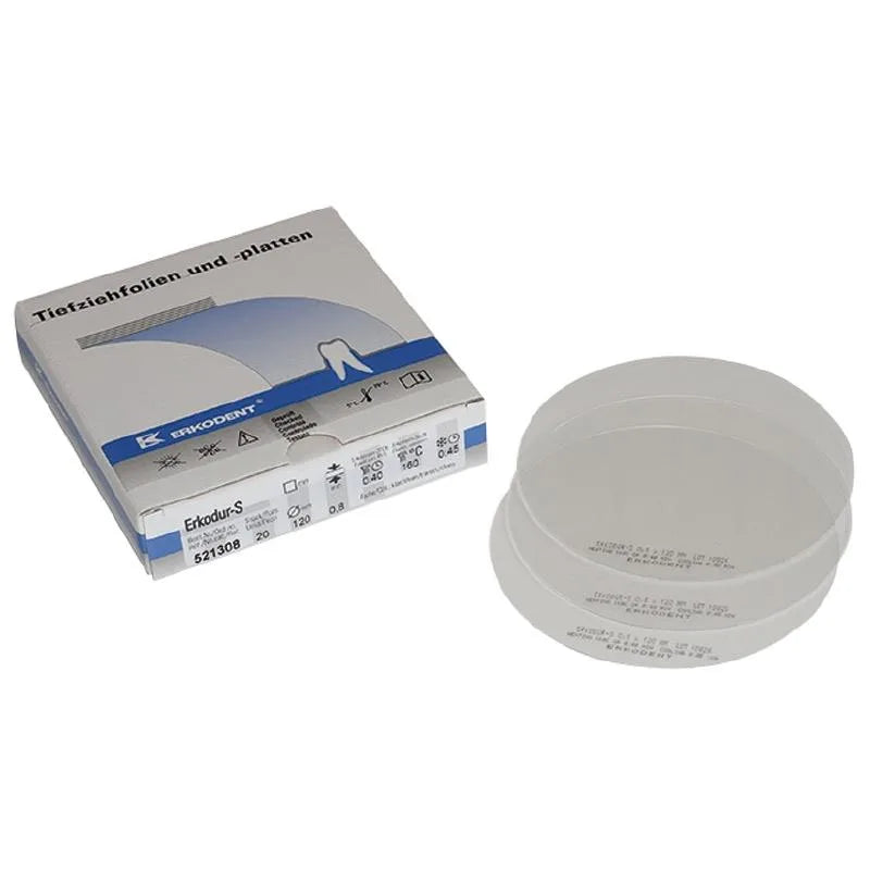 ERKODUR-S CLEAR 0,8MM. 120MM 521308 X20ST.