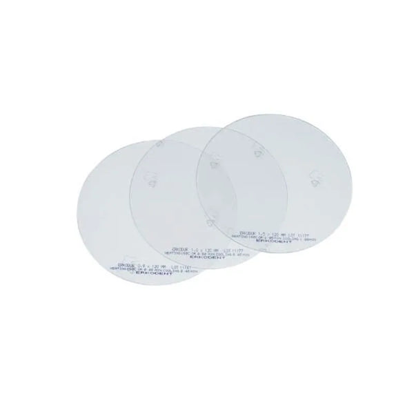 ERKODUR CLEAR 1,5MM. ROND 125MM. 521515 X10ST.