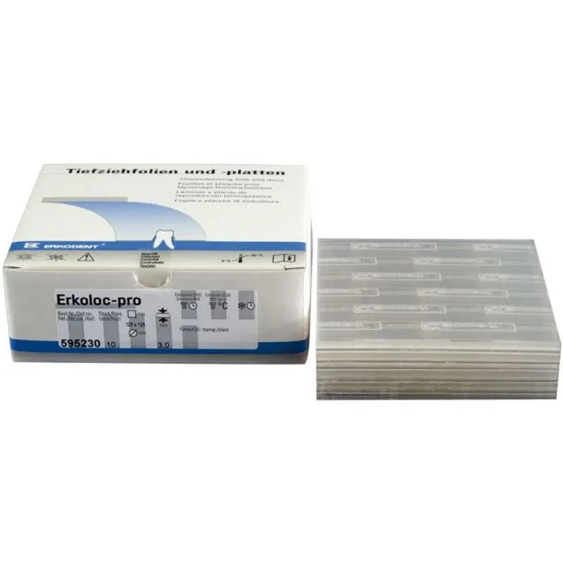 ERKOLOC PRO 3MM. 125X125MM. TRANSPARANT X10ST.