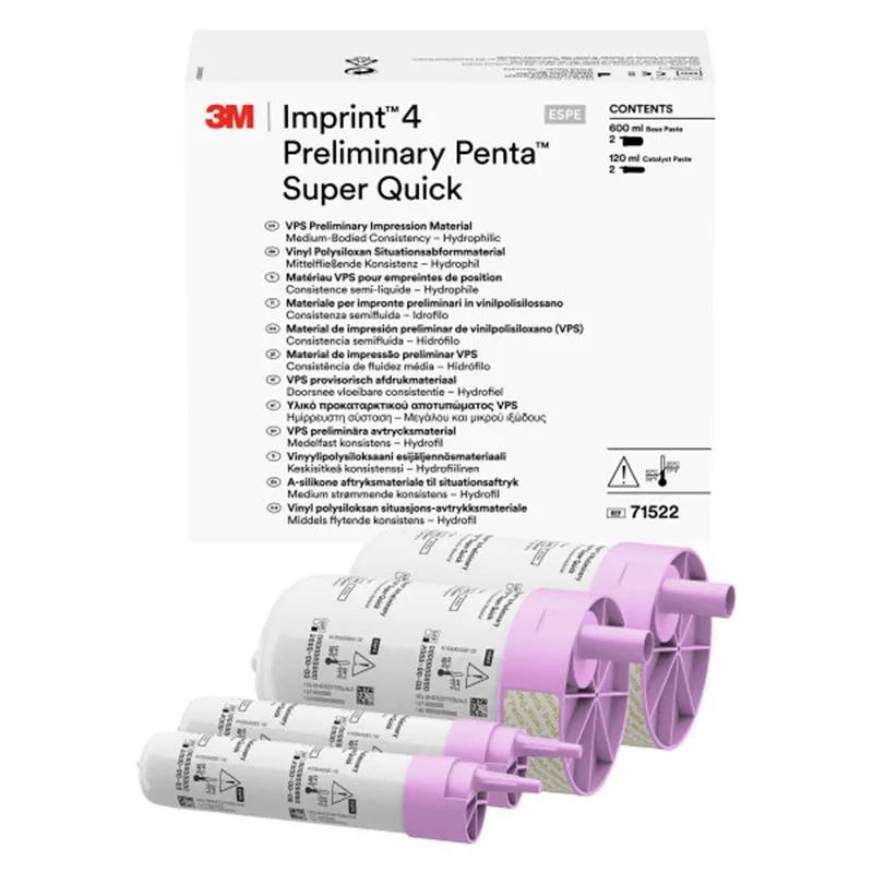 IMPRINT4 PRELIMINARY PENTA VPS SUPERQUICK  AFDRUKMATERIAAL 2 X360ML.