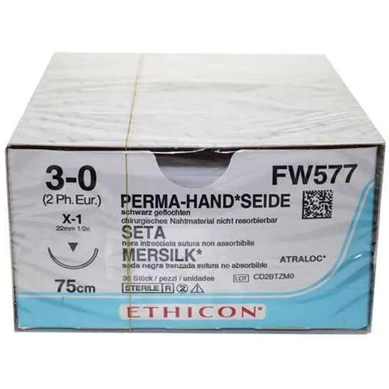 PERMA-HAND HECHTZIJDE 3-0 75CM X-1 FW577H X36ST