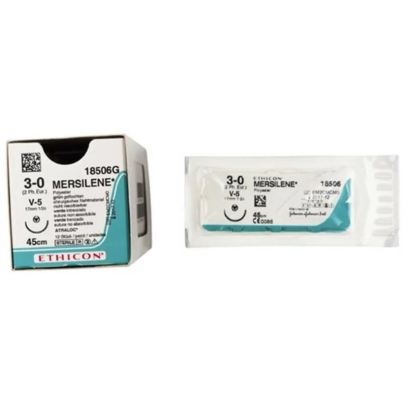 HECHTDRAAD MERSILENE 3-0 45CM V-5 18506G X36ST