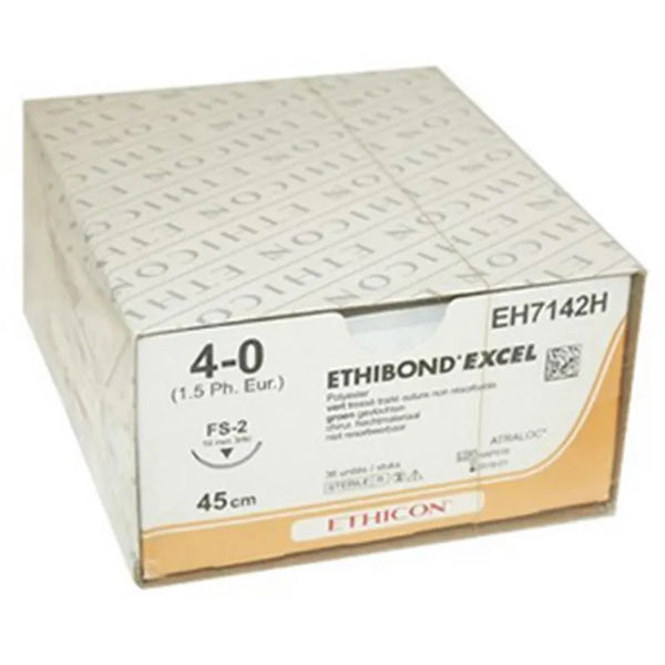 ETHIBOND EXCEL 4-0 45CM. FS-2 EH7142H X36ST.