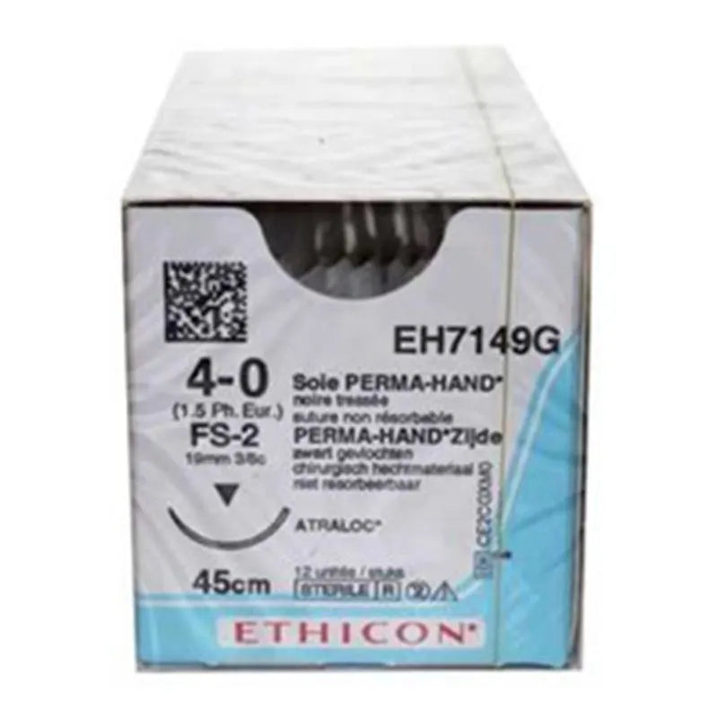 PERMA-HAND HECHTZIJDE 4-0 45CM. FS-2 EH7149G X12ST.
