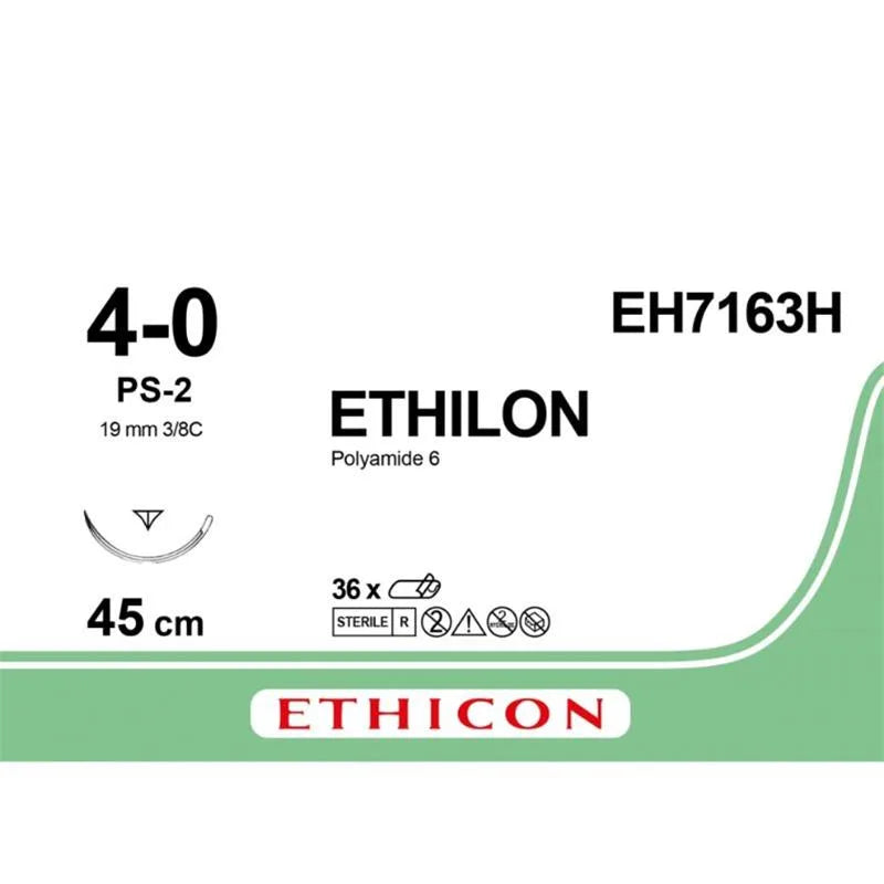 ETHILON 4-0 45CM ZWART PS-2 EH7163H X36ST.