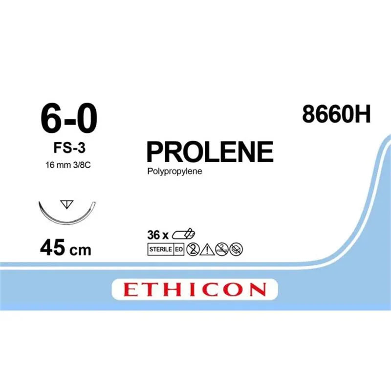PROLENE 6-0 BLAUW 45CM FS-3 8660H X36ST.