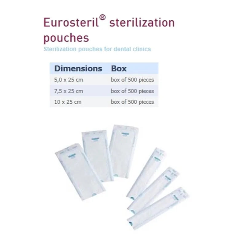STERILISATIEZAK 75X250MM. X500ST.