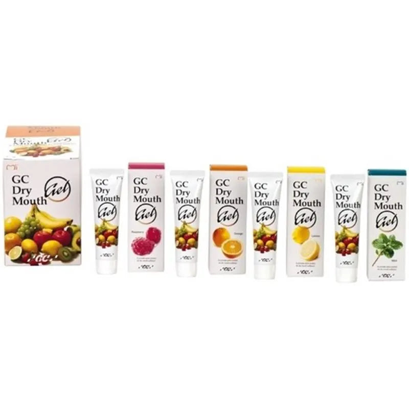 DRY MOUTH GEL FRAMBOOS X10 TUBES