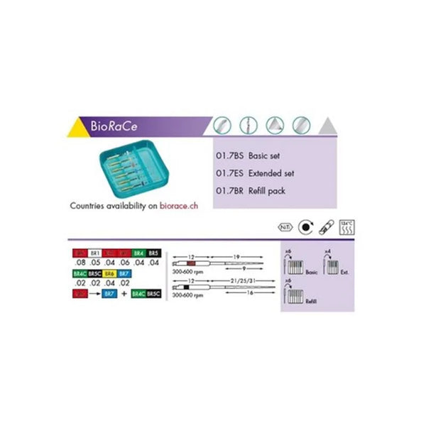 BIORACE BASIC SET (6 VIJLEN)