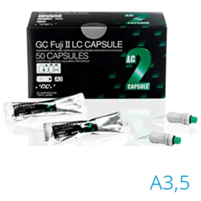 FUJI II LC CAPSULES A3,5 X50ST.